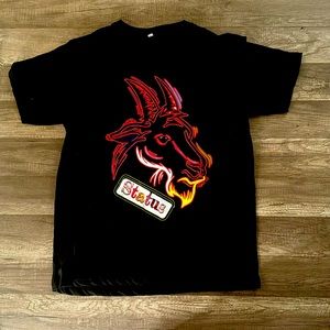 Goat status premium T-shirt